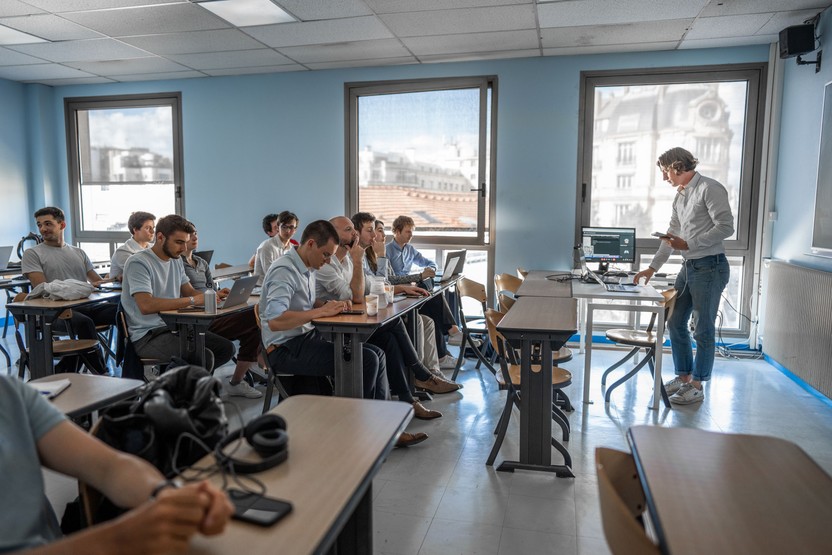 Soutenance finale de la Junior Isep Académie sur le projet d'application pour le Comité UNICEF Paris-Saint-Denis